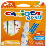 CARIOCA KEÇELİ BOYA JUMBO YIKNABİLİR 6 LI 42813 - Görsel 2