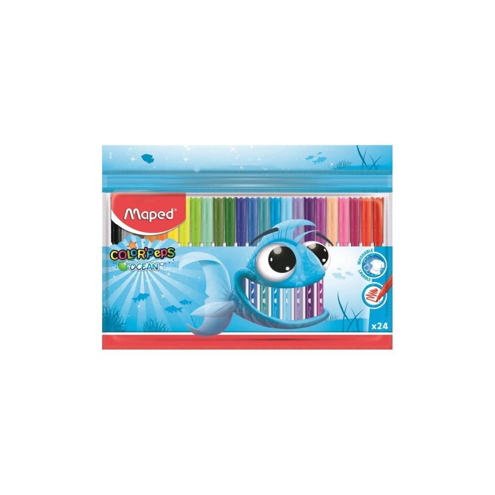 maped-keceli-kalem-24lu-88845.jpg Maped Keçeli Kalem 24Lü - Görsel 1
