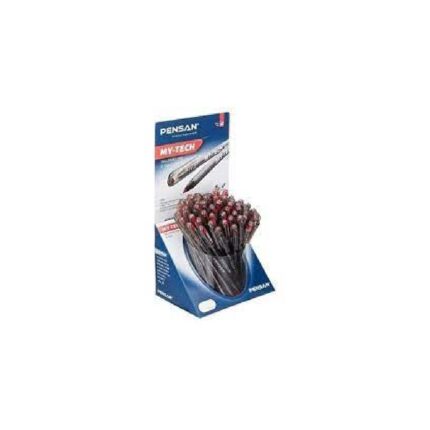 PENSAN My-Tech Tükenmez Kalem 0.7 Mm Kırmızı 60'Lı