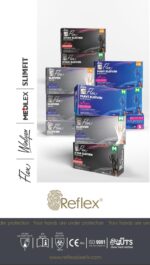 Reflex Flex %100 TPE Pudrasız Eldiven Beyaz L-XL Beden 100’lü (10 Kutu) - Görsel 3