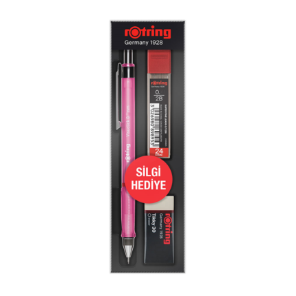 ROTRİNG VERSATİL VİSUCLİCK 0.5 OKUL SETİ PEMBE