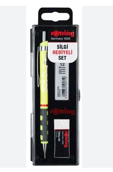 Rotring Tikky RD  0.5mm Versatil+Min Silgi Hediyeli - Sarı