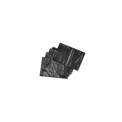30×38+5 CM Siyah Şeffaf Orta Boy Kargo Poşeti 1500 Adet